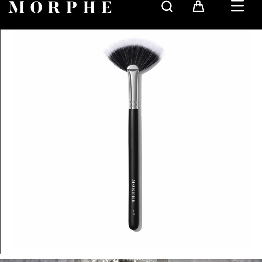 Morphe | 497 duo soft small fan brush NEW